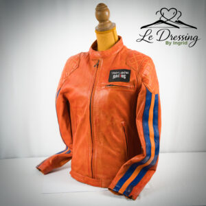 DSC02664 Blouson en Cuir Racing