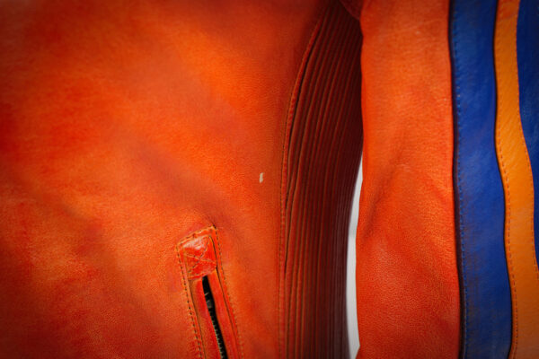 Blouson en Cuir Racing