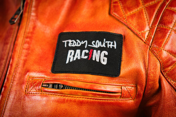 Blouson en Cuir Racing