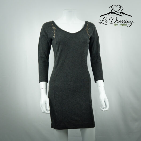 Robe grise IKKS Taille 34