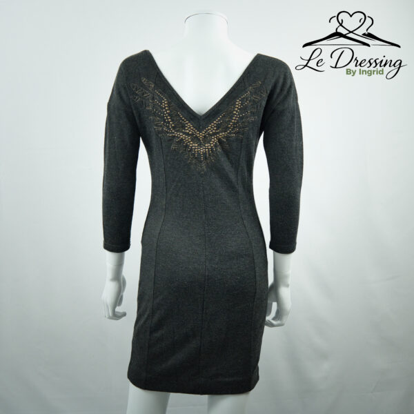 Robe grise IKKS Taille 34