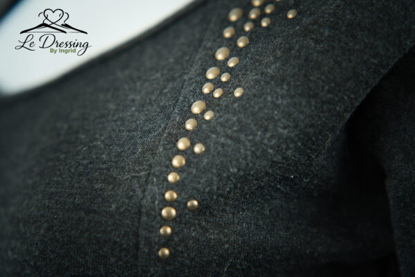 Robe grise IKKS Taille 34