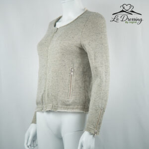 Veste Hartford Gris irisé intérieur "moumoute"