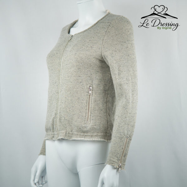 Veste Hartford Gris irisé intérieur "moumoute"