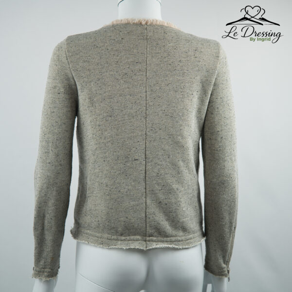 Veste Hartford Gris irisé intérieur "moumoute"