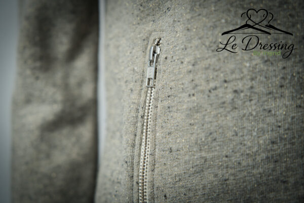 Veste Hartford Gris irisé intérieur "moumoute"