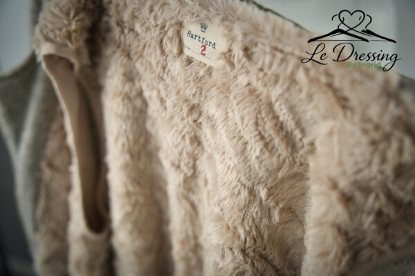 Veste Hartford Gris irisé intérieur "moumoute"