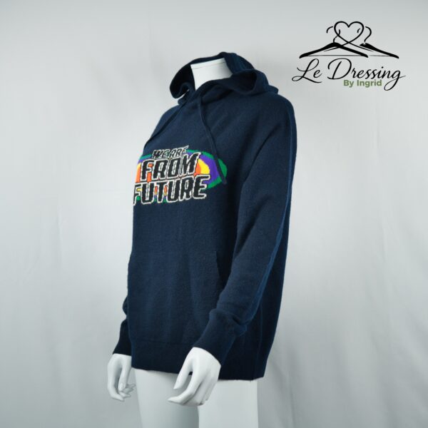 Hoodie From Future Bleu Marine Taille XS