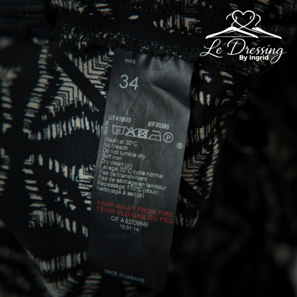 Robe noire IKKS