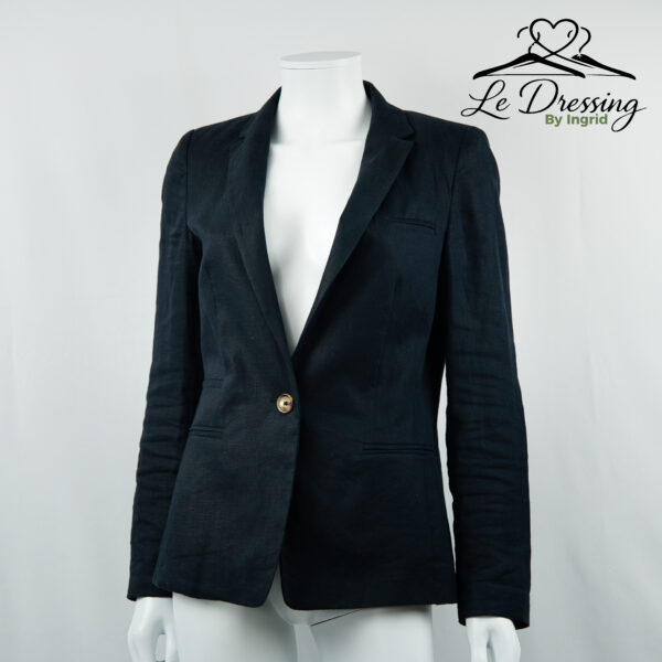Blazer CAROLL Bleu marine Taille 36